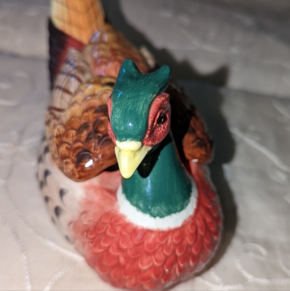 Fitz and Floyd Game Birds lidded trinket box. - Picture 3 of 7